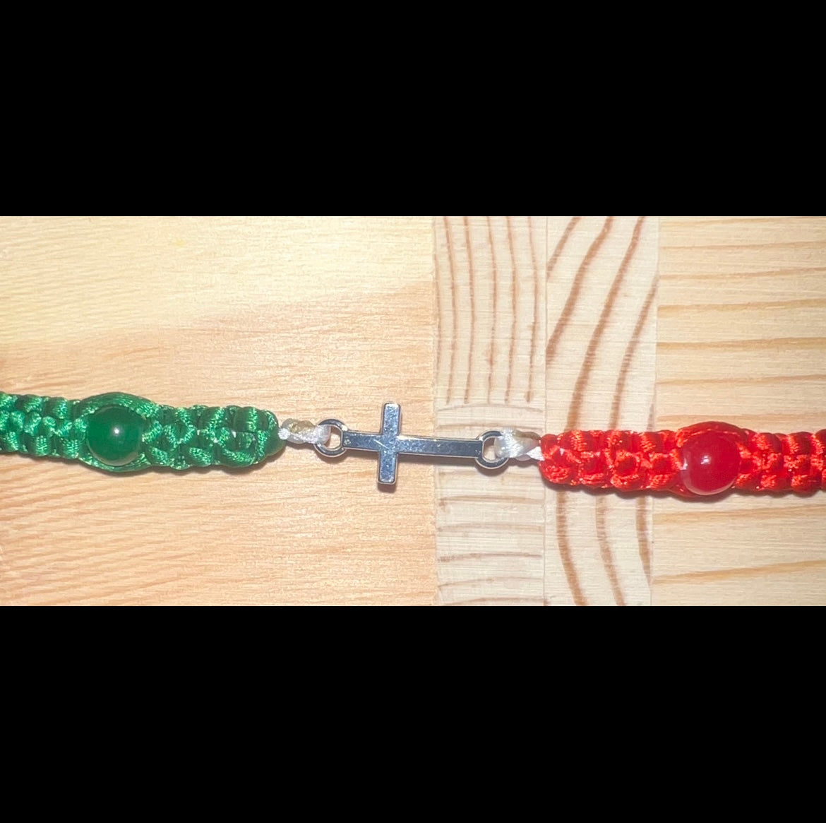 Mexican Cross Bracelet